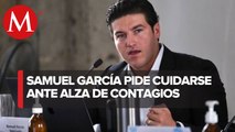 Nuevo León podría llegar a 4 mil casos de covid por ómicron, alerta Samuel García