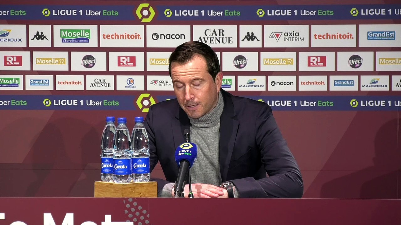 Julien Stéphan "Je suis fier d'eux !"