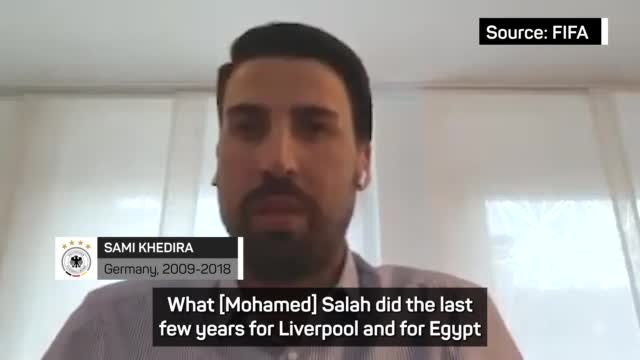 Khedira praises 'role model' Salah's impact on African football