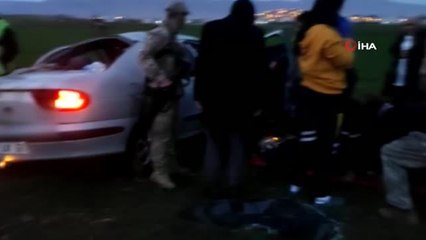 Son dakika gündem: Nusaybin'de otomobil şarampole devrildi: 1 ölü, 4 yaralı