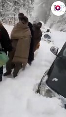 Emergency evacuation in Murree