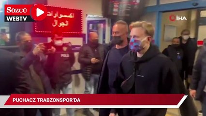 Trabzonspor, Tymoteusz Puchacz'ı Trabzon'a getirdi