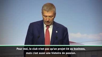 Monaco - Rybolovlev : "Pas qu'un business mais aussi une histoire de passion"