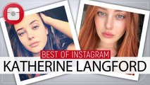 Selfies, tenues classes, célébrités... Le best of Instagram de Katherine Langford !