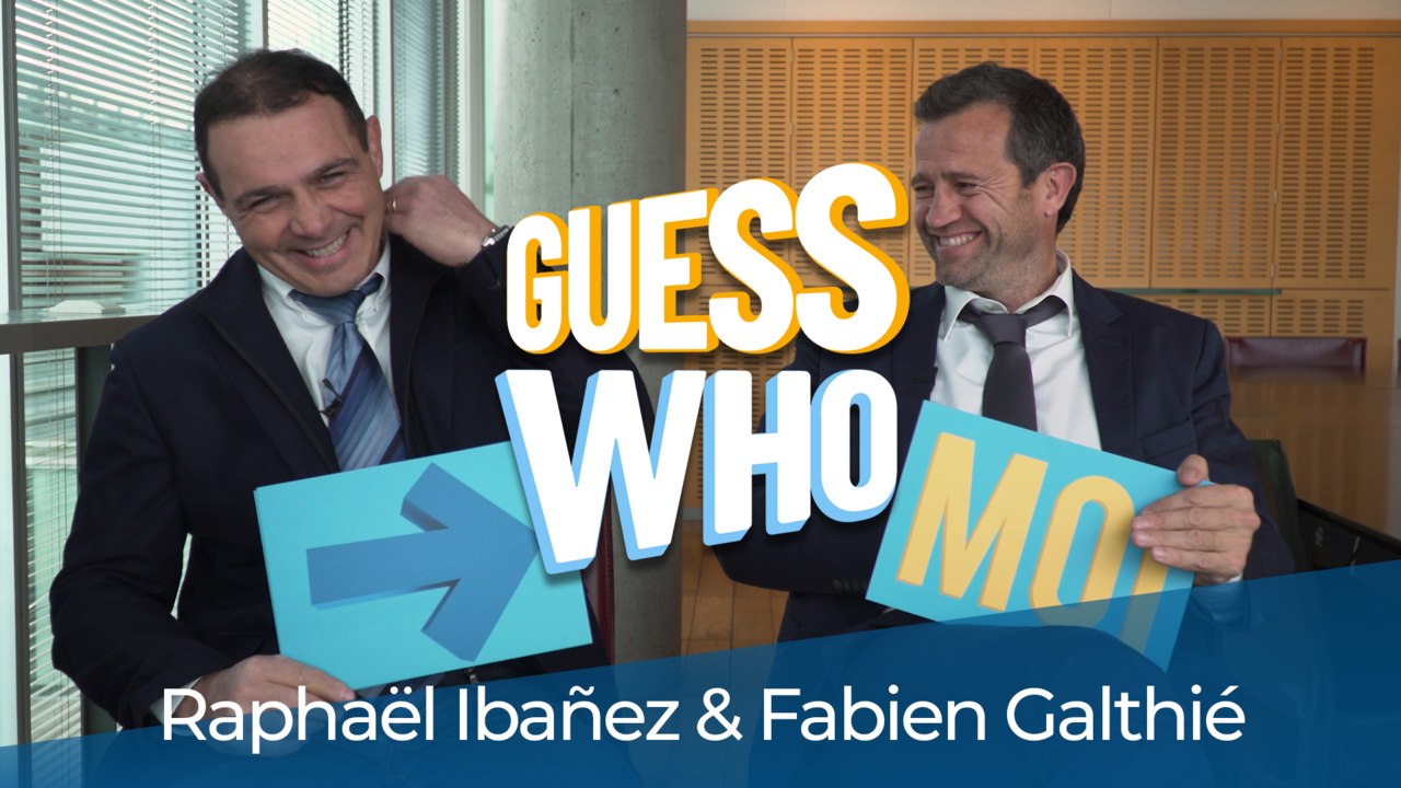 Rugby : Fabien Galthié et Raphaël Ibañez se livrent au jeu du Guess Who... et c'est très drôle !