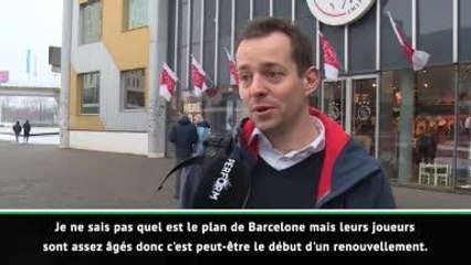 Ajax - Les fans s'expriment sur le départ de Frenkie de Jong au Barça