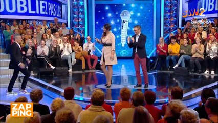 Une célèbre voix est venue participer à N'oubliez pas les paroles... Saurez-vous la reconnaître ?