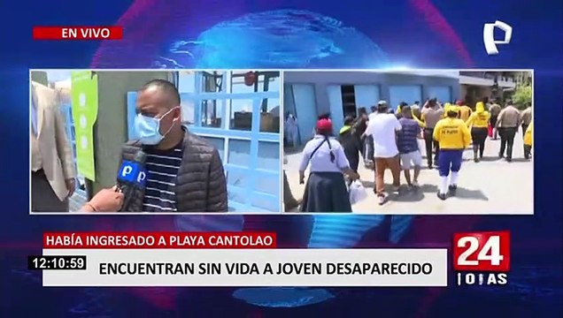 Punta Callao: encuentran cuerpo sin vida de joven desaparecido el día de ayer en Playa Cantolao