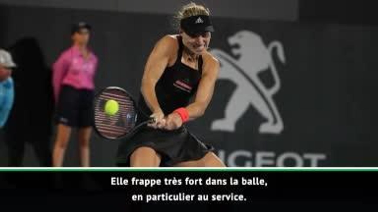 Sydney - Kerber : "Heureuse de gagner mon premier match de la saison"