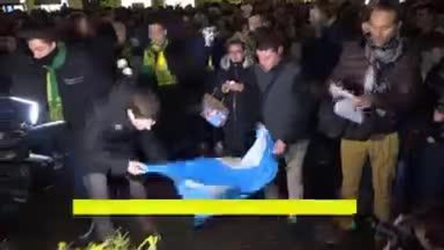 Disparition d'Emiliano Sala - L'hommage des suporters nantais