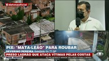 Delegado responsável pela prisão fala sobre o caso ao vivo no Brasil Urgente e diz que o homem, que é investigado em outros 10 casos, foi reconhecido pela vítima. #Brasil Urgente #BandJornalismo