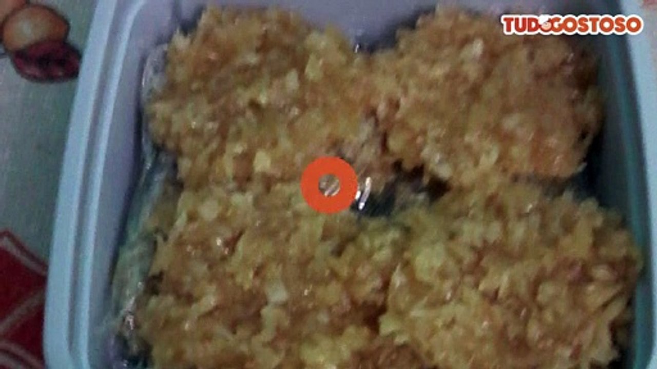 Cocada com leite condensado