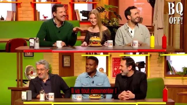 Burger Quiz : Laurent Lafitte, Jonathan Cohen, Gilles Lellouche, Alain Chabat