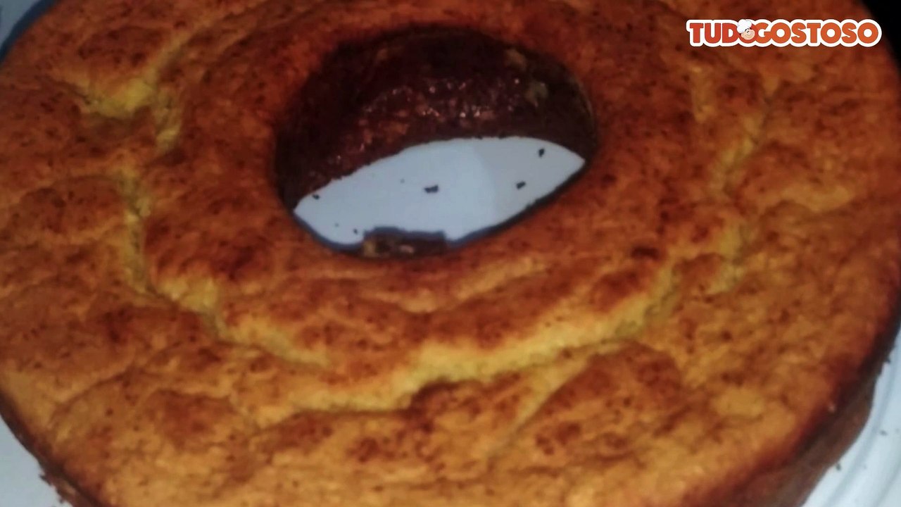Bolo de aipim cozido tia Helena