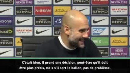 Man City - Guardiola revient sur la montée d'Ederson au milieu de terrain