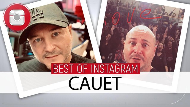Selfies, coulissses et célébrités... Le best-of Instagram de Cauet !
