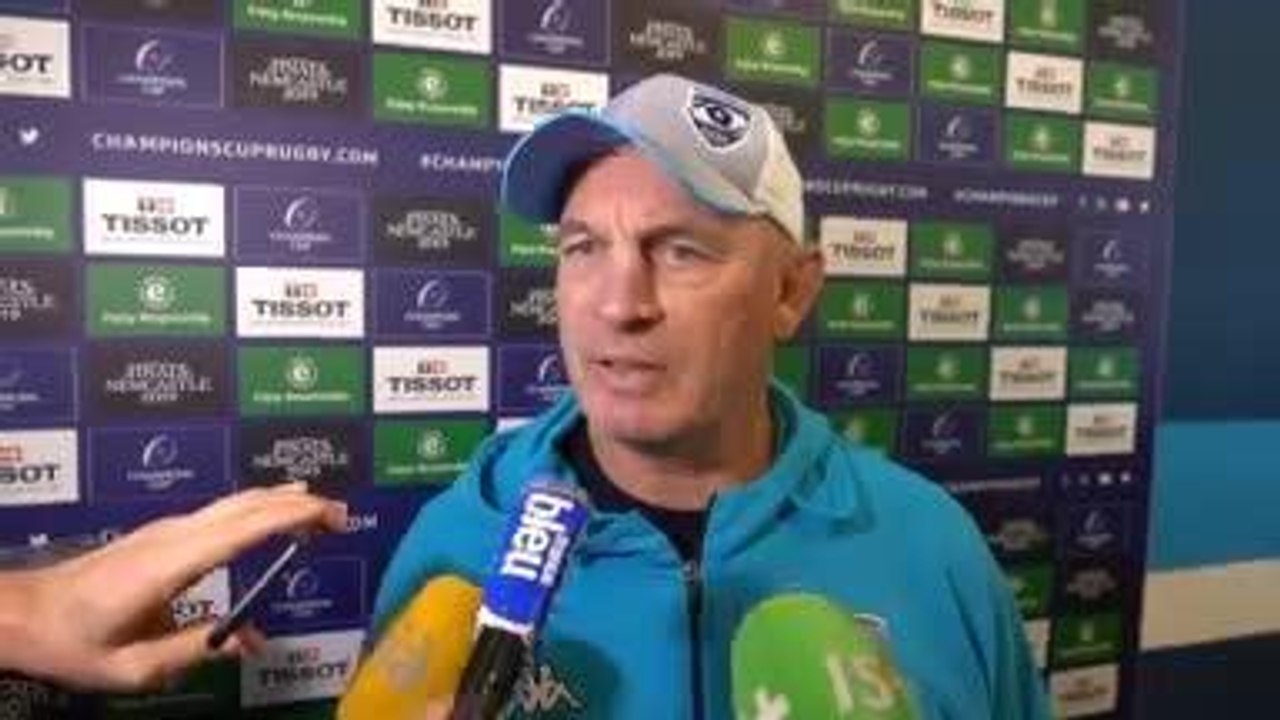 RUGBY: Champions Cup : 5e j. - Cotter ravi par le banc du MHR