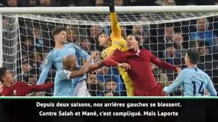 21e j. - Guardiola félicite Laporte : ''Il a tout donné à un poste qui n'est pas le sien''