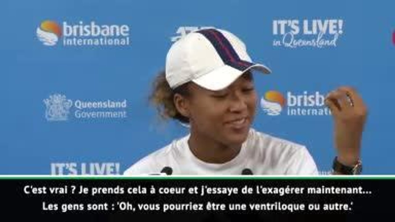 WTA - Osaka, la "ventriloque"