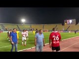 الحزن يخيم على لاعبي الزمالك بعد التعادل أمام نادي مصر
