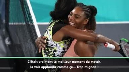 Exhibition - Les soeurs Williams sous le charme du bébé de Serena