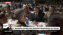 Voilà comment Emmanuel Macron a réveillonné avec les soldats français basés à N'Djamena au Tchad