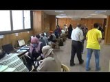 إقبال كبير من طلاب المرحلة الأولى على مكاتب تنسيق جامعة المنصورة