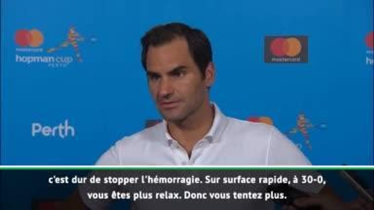 Brisbane - Federer : ''Un match plaisant''