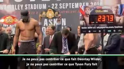 Poids lourds - Joshua : "Je veux affronter Wilder"