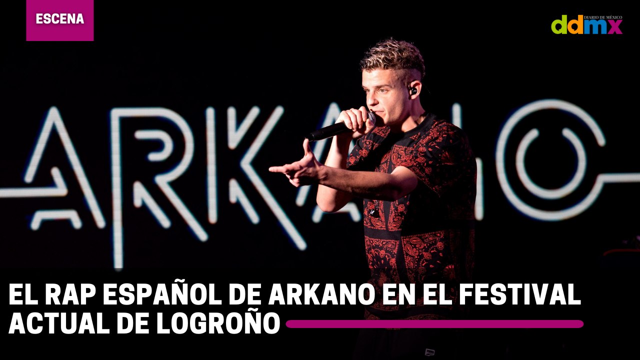 El rap español de Arkano en el Festival Actual de Logroño - Vídeo ...