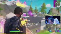 PLAYING FORTNITE WITH LEBRON JAMES - NINJA