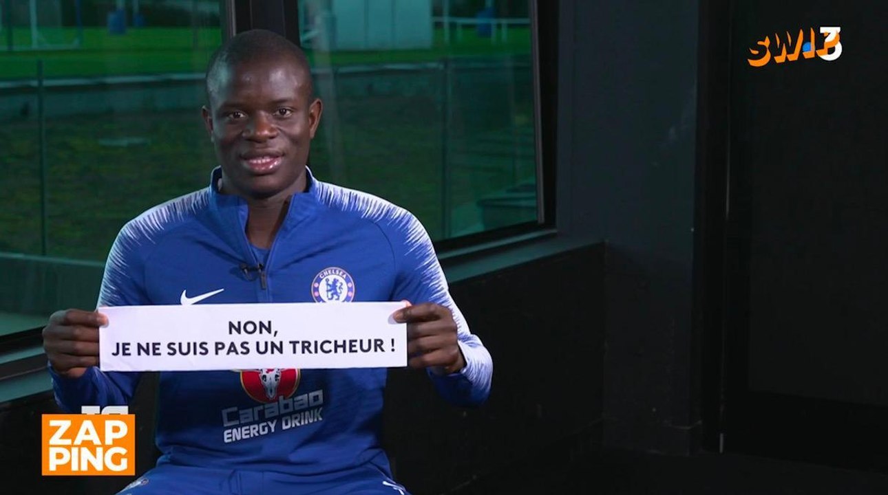 N'Golo Kanté répond avec humour à ses amis qui le traitent de "tricheur"