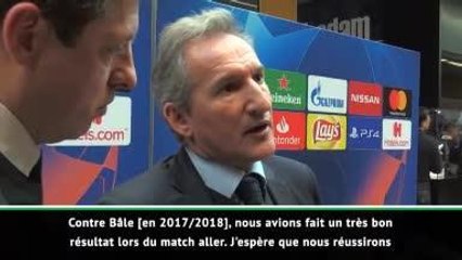 8es - Begiristain : "Être concentré lors du match aller"