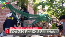 Rescatan a una mujer en Cochabamba, víctima de violencia física, psicológica y económica