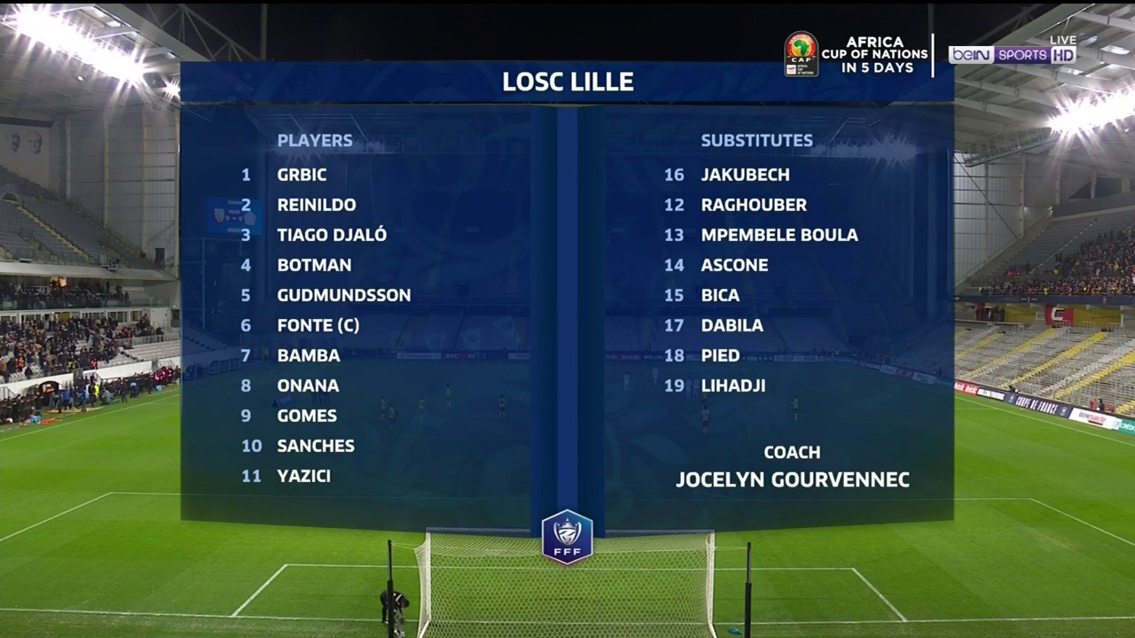 HL Lens - Lille Coupe de France -