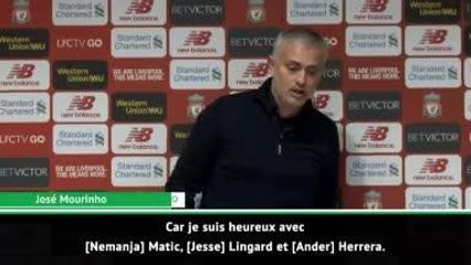 17e j. - Mourinho ne regrette pas de s'être privé de Pogba