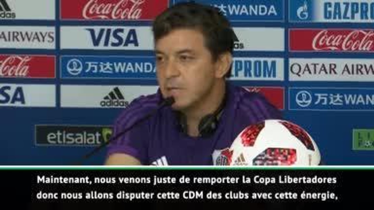 CdM Clubs - Gallardo : "Remporter le tournoi avec River Plate"