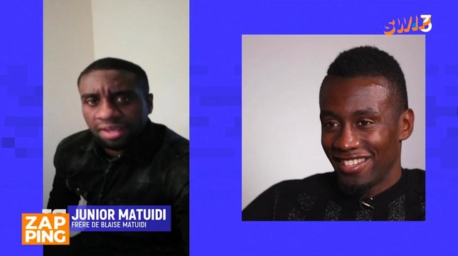 Blaise Matuidi surpris par un message de son grand-frère sur France 3