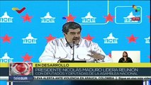 Presidente Nicolás Maduro lidera reunión con diputados de la Asamblea Nacional