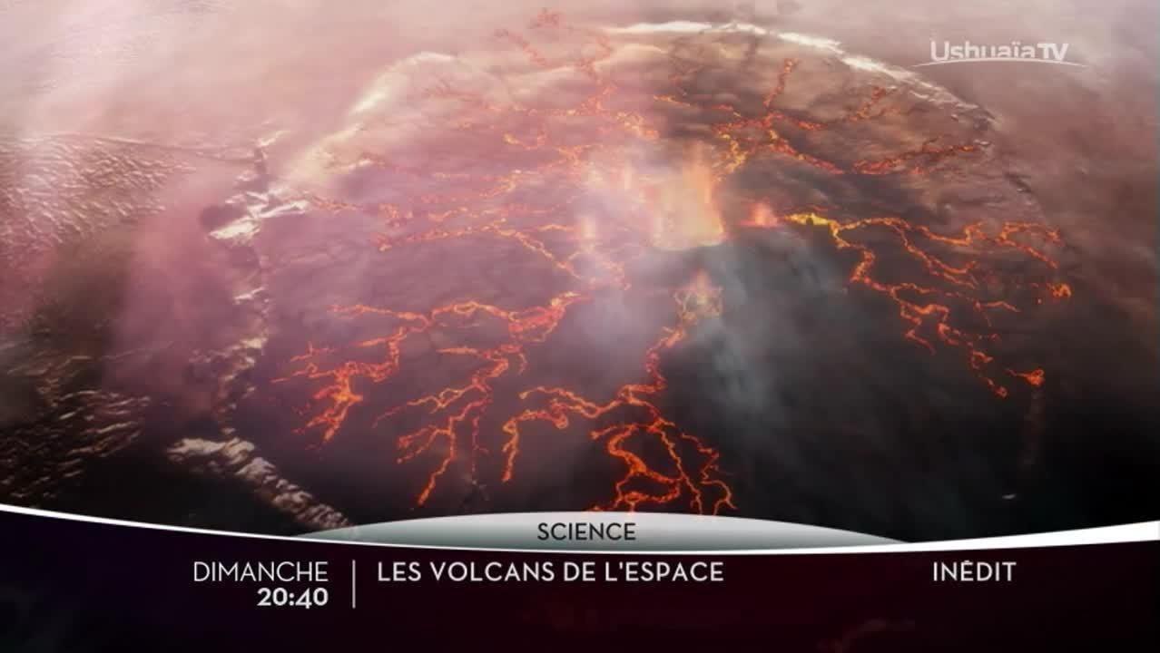 Les volcans de l'espace