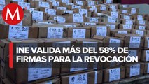 Firmas válidas para revocación de mandato llegan a 58.77d