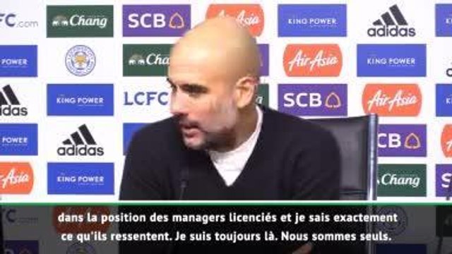 Premier League: Man City - Guardiola : Je suis du côté de Mourinho