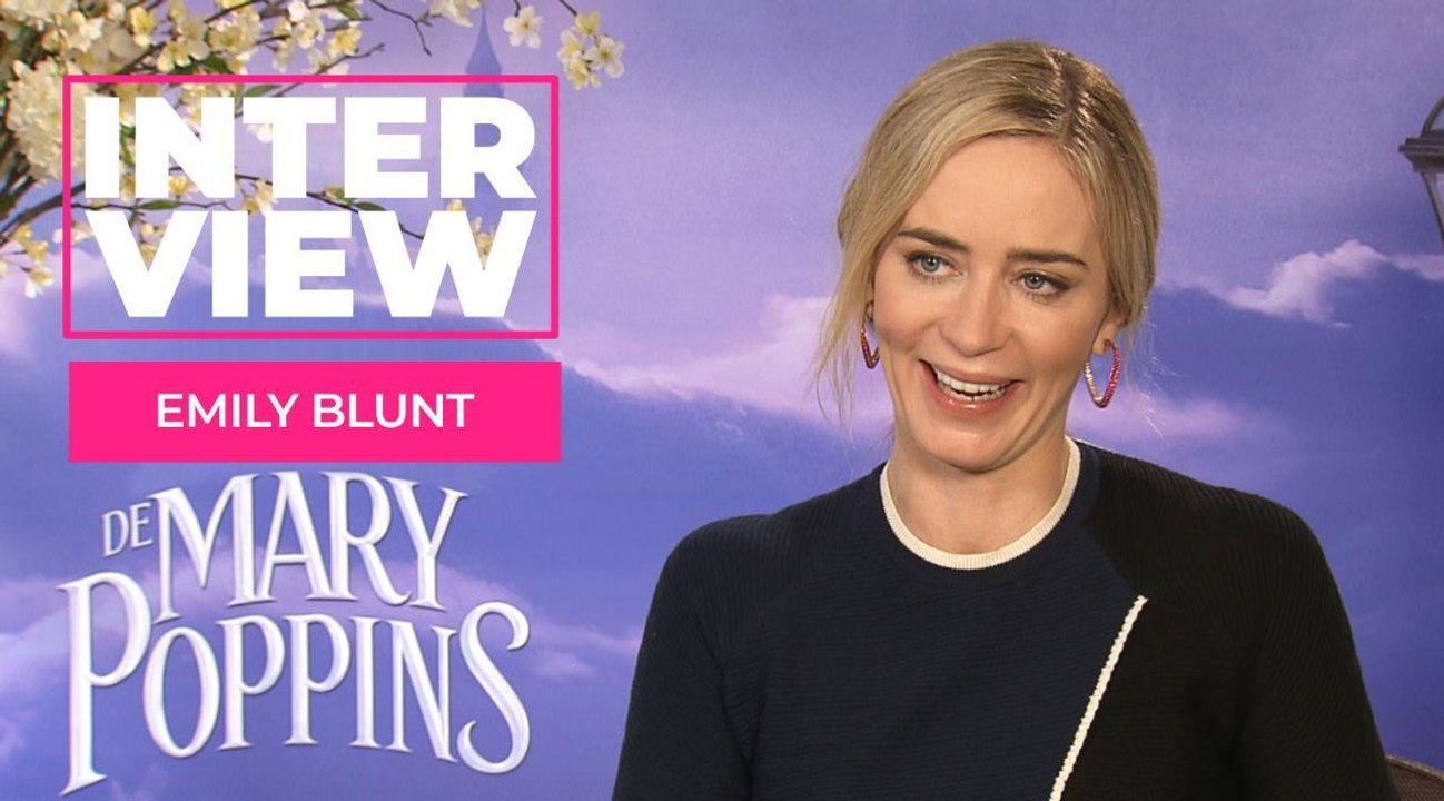 Emily Blunt : doudou, grosse frayeur, Mary Poppins... L'actrice nous livre ses souvenirs d'enfance