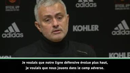 15e j. - Mourinho : "Pogba a bien joué pendant 15 minutes"