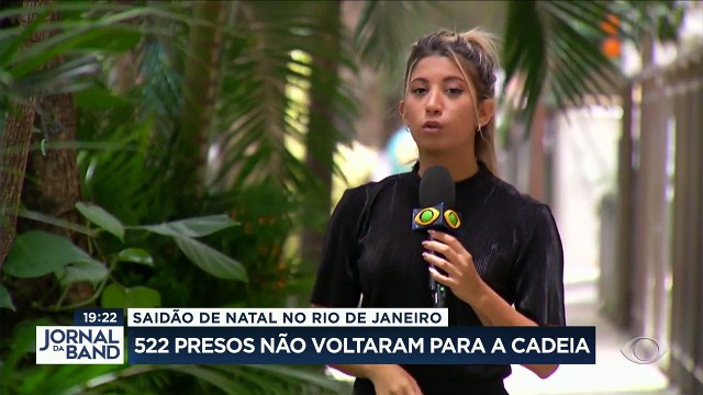 Veja se isso faz sentido. De cada dez presos que deixaram a cadeia no Rio de Janeiro na saída de Natal, quatro não voltaram.