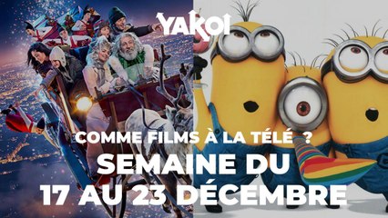 Yakoi comme films à regarder à la télé cette semaine (du lundi 17 au dimanche 23 décembre) ?