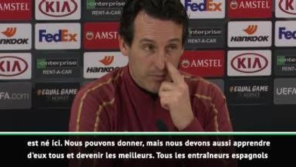 Groupe E - Emery : "Les entraîneurs espagnols ont le gène de la compétition"