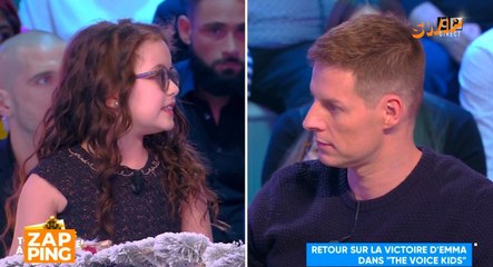 Le coup de gueule d'Emma (The Voice Kids) contre Matthieu Delormeau dans TPMP