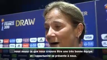 Tirage CdM (F) - Ellis : "Nous sommes confiants"