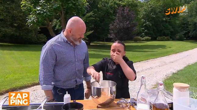 Ultra fan de Philippe Etchebest, cette candidate de Top Chef fond en larmes en le rencontrant !... Le zapping émotion